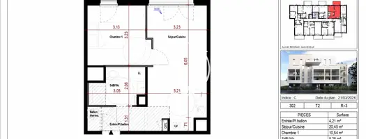 Appartement Neuf Vendôme 2p 40m² 138000€