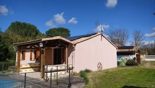 Maison récente avec piscine + dépendances 