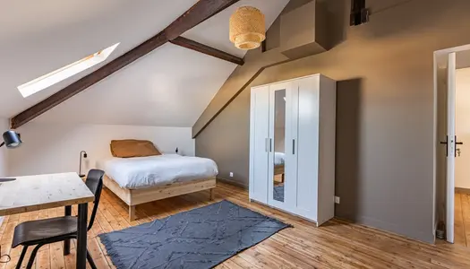 Grande chambre en Coliving - intergénérationnel 