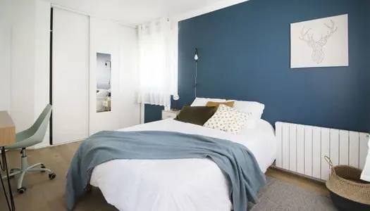 Chambre soignée de 13m² en coliving -G013 