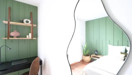 Chambre au style dandy de 13 m² à louer en colivin 