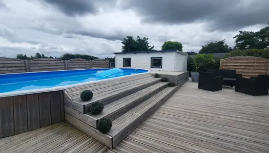 Charmante maison rénovée de 88m2 avec piscine  