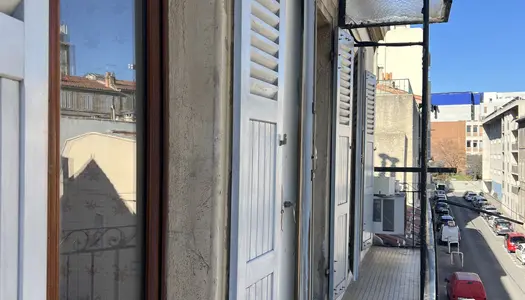 Marseille 13004, appartement à vendre, à rénover, balcon, 40 