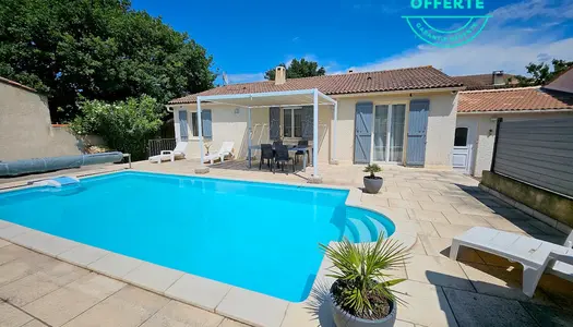 Villa T5 avec piscine sur un terrain de 437m2 