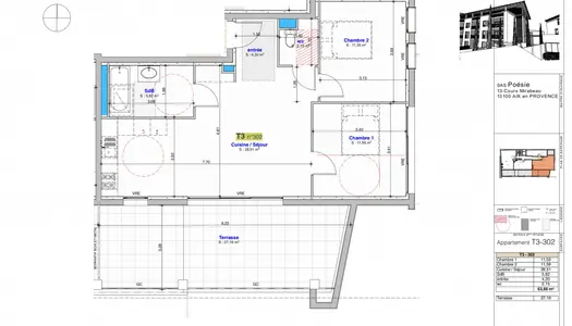 Pertuis, Centre ville, Programme neuf. 