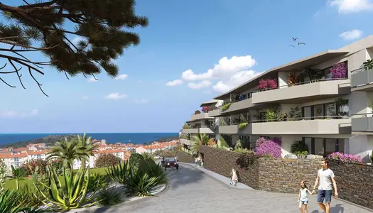 En vente à Port-Vendres : appartement avec balcon 2 pièces 