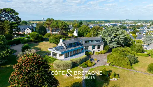 A ETABLES-SUR-MER, MAGNIFIQUE PROPRIETE VUE MER SUR UN PARC  