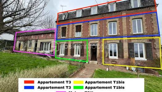 Immeuble 16 pièces 180 m² 