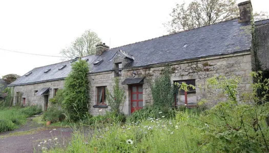 Maison traditionnelle en campagne. 