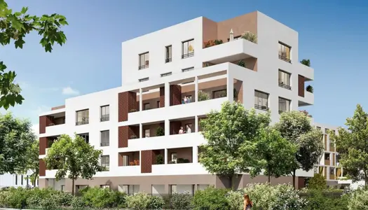Grand appartement neuf pour investir avec terrasse à Brignai 
