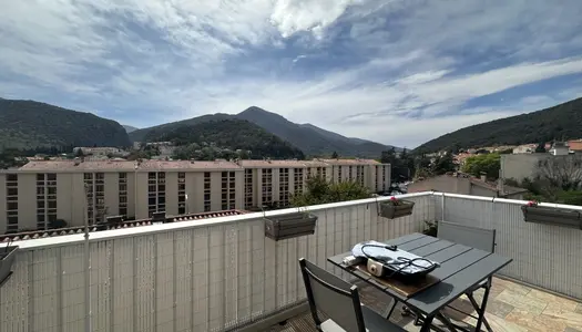 APPARTEMENT - VUE PANORAMIQUE - AMELIE-LES-BAINS 