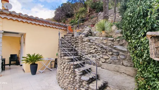 ARLES-SUR-TECH - MAISON AVEC TERRASE, JARDIN, ANNEXE, GARAGE 