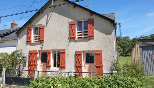 Maison de village 89 m2 et jardin non attenant 