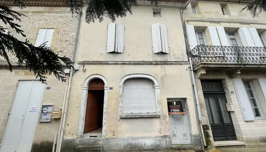 Maison en pierre 107 m2 - Centre de Guîtres 