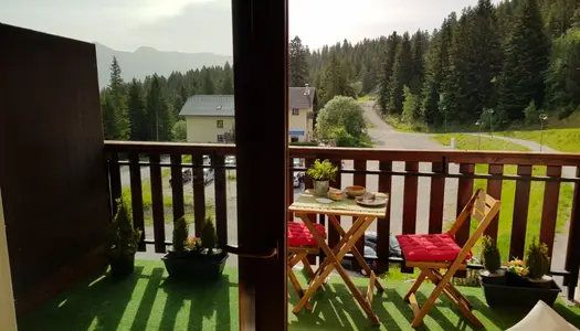  Studio meublé avec Terrasse aux pieds des pistes de Chabano 