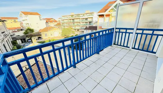 Arcachon Appartement 65m2, 2 chambres , 2 terrasses, parking 