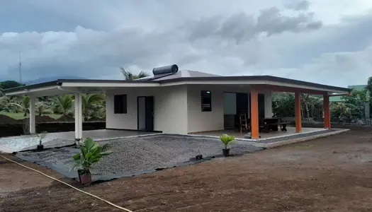 Maison neuve meublée T3 à Taravao 
