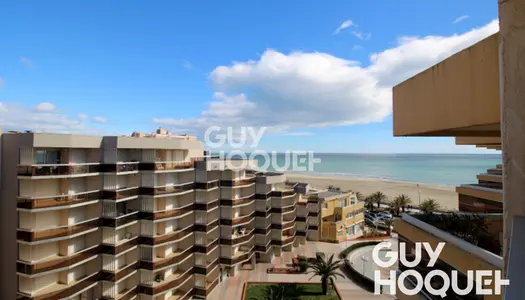 Canet Sud - Etage élevé - studio de 20.90m² - VUE MER 