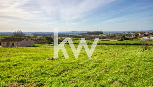 Construisez votre maison sur ce grand terrain avec vue sur Albi 