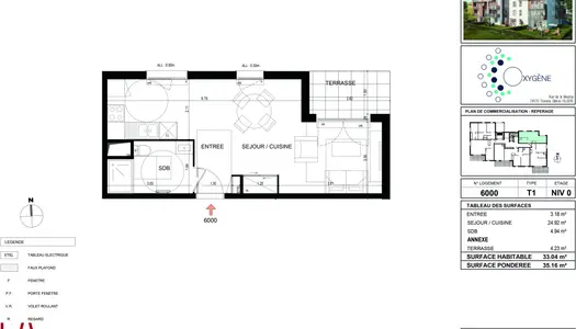 Vente Appartement neuf 33 m² à Thorens-Glières 189 000 €