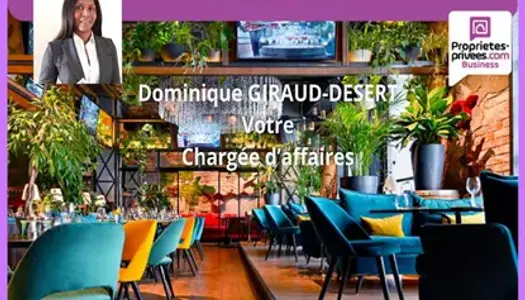 92140 CLAMART VILLE - EXCLUSIVITÉ - RESTAURANT 60 COUVERTS AVEC TERRASSE