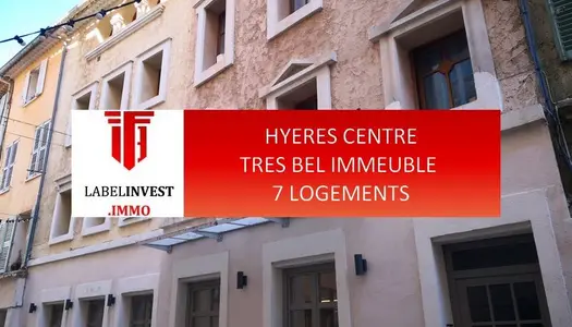 Immeuble 7 logements centre Hyères 