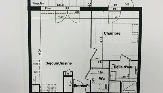 T2 - Résidence neuve -St Etienne du Grès 