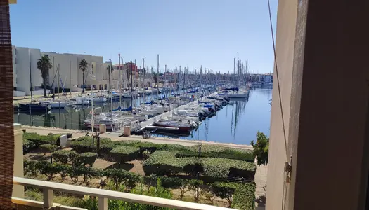 Appartement 41m2 + parking privé, magnifique vue sur le port 