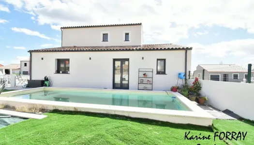 Dpt Hérault (34), à vendre CAPESTANG villa T5 de 120m2 en R+1