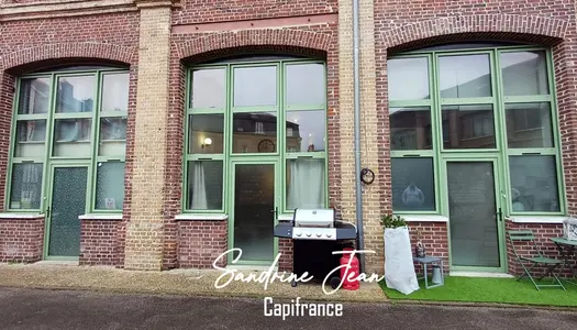 Elbeuf centre (76), à vendre appartement duplex T2 avec parking - visite virtuelle 3D sur demande