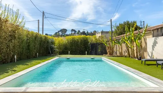Dpt Bouches du Rhône (13), à vendre ALLAUCH - Quartier Logis Neuf - Villa T4 avec piscine, sans 
