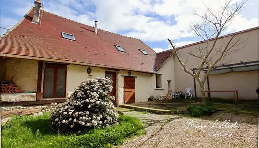Dpt Loiret (45), à vendre BOESSES maison 5p, 3 ch, 125m², Chaudière Granulés, Cave 