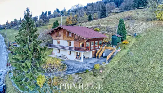 Chalet de 170m2 avec 1346m2 de terrain offrant une vue impre 