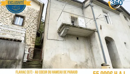 Charmante maisonnette de 46m2 environ dans un hameau 