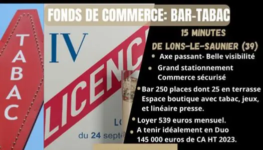 Boutique Vente Lons-le-Saunier   165000€