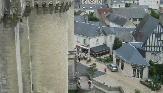 Bâtiment commercial face au château proche de Tours