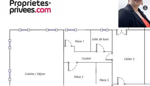 Maison 3 pièces 115 m² 