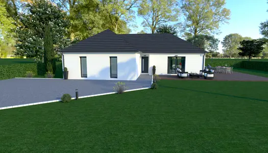Terrain + maison 92 m² 