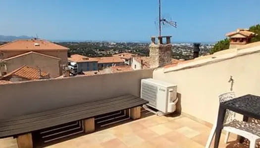 T2 meublé etudiant 53 m2 terrasse vue mer 