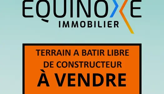 CHEIX COEUR DE BOURG - TERRAIN A BATIR LIBRE DE CONSTRUCTEUR 