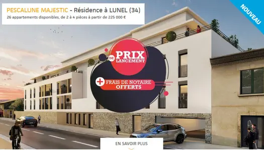 Vente Appartement 41 m² à Lunel 225 000 €