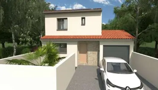 Terrain + maison 85 m²