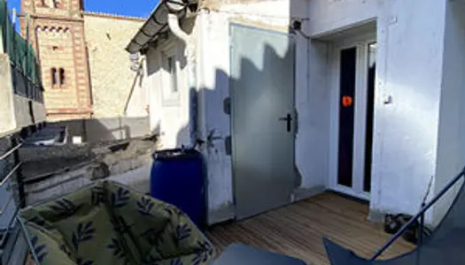 A VENDRE- LE BOULOU- APPARTEMENT MEUBLÉ AVEC TERRASSE 