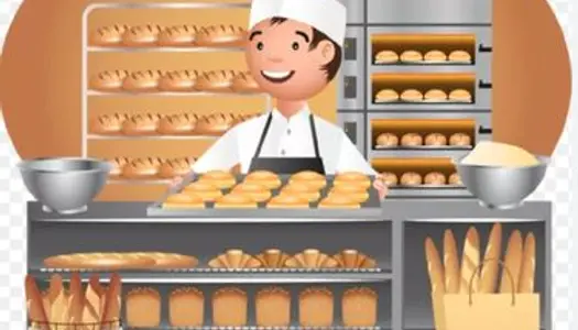 Fond commerce boulangerie 