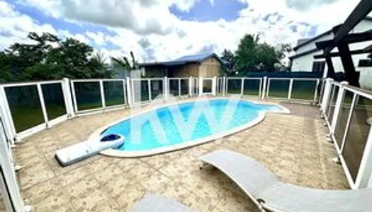 VENTE d'une maison avec piscine de 4 pièces (102 m²) à LAMENT 