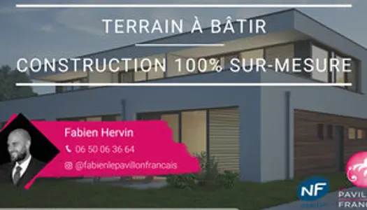 Terrain + maison 100% sur-mesure 