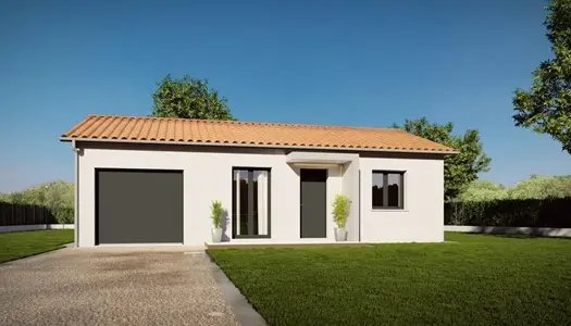 Terrain + maison plain-pied 71 m² Chalamont 