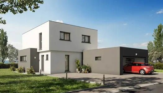 Terrain constructible + maison de 125 m² à Uffholtz