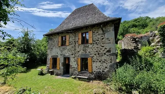 POLMINHAC - Maison en pierre de 119 m2 environ - Terrain de 3100 m2 environ 