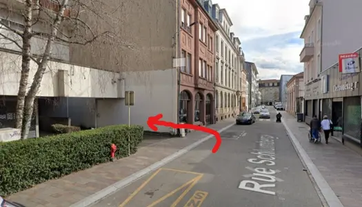 Loue place de parking securisée 22 rue Schlumberger à Mulhouse 